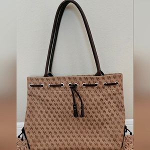 Dooney & Bourke Tulip Tassel Brown Tote